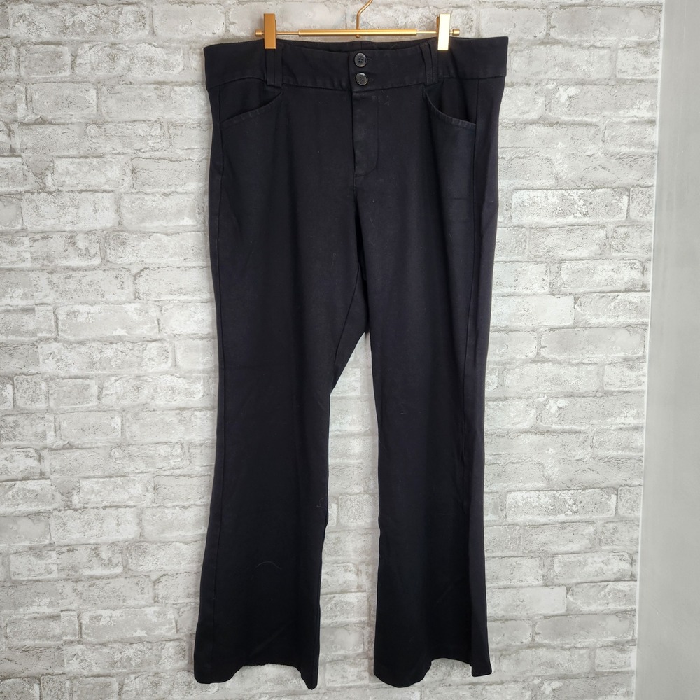 Torrid Trouser Boot Pants Black Stretch‎ Professional Career 18R